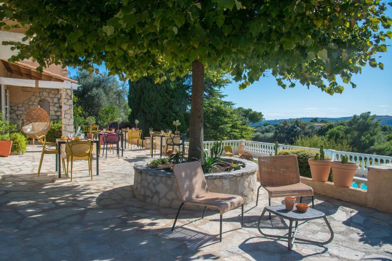 Bastide Les 3 Portes Saint-Paul-de-Vence Ngoại thất bức ảnh